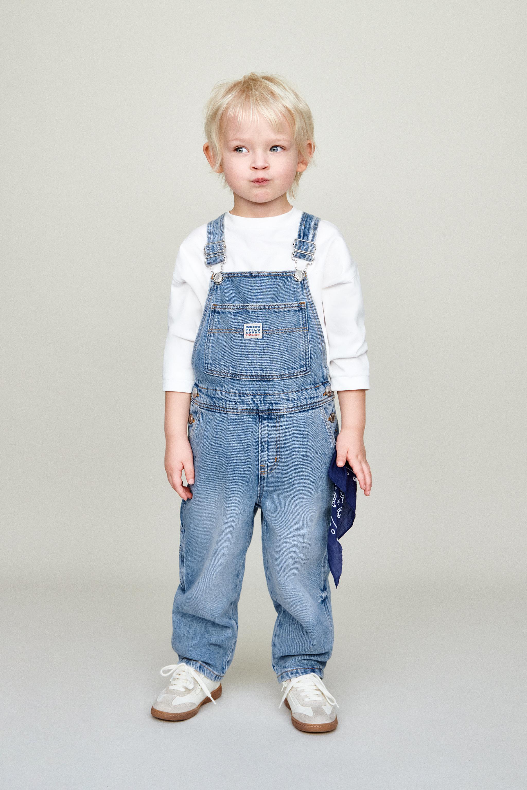 LONG DENIM OVERALLS